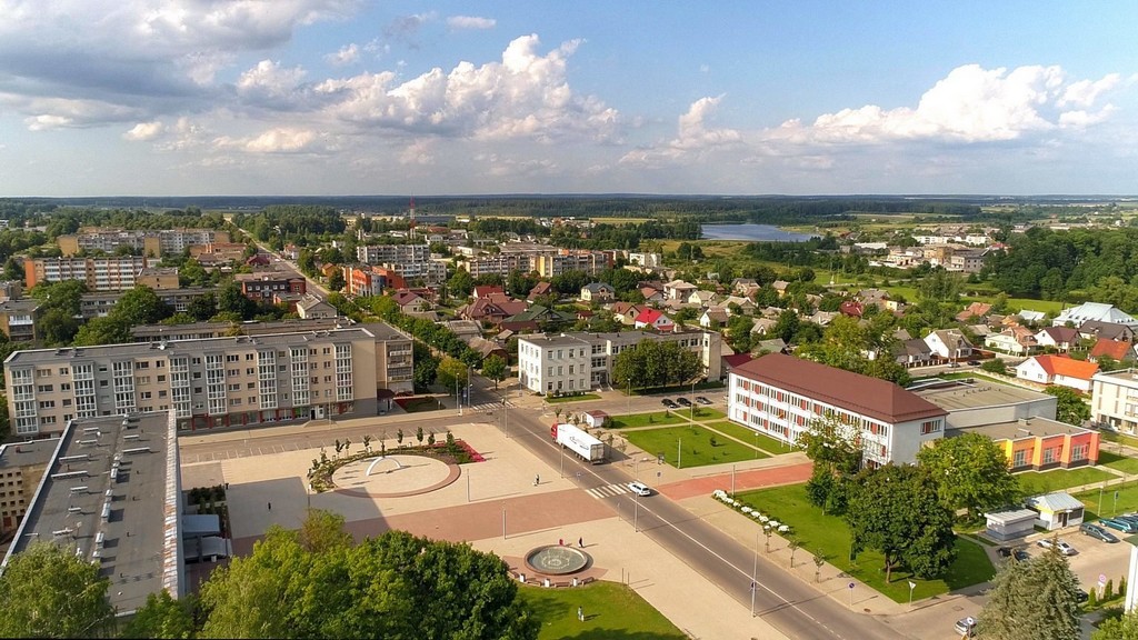 Šalčininkų miesto panorama